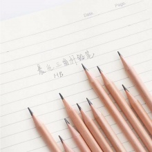晨光铅笔AWPQ2303原木HB三角木杆铅笔 30支/筒