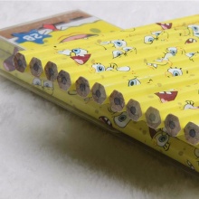 晨光铅笔QWP357X0海绵宝宝2B六角木杆铅笔 12支/盒