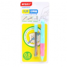 晨光自动铅笔优握HAMP0824黑0.9mm 组合卡装单支装铅笔+1盒铅芯 36卡/盒 壳颜色随机