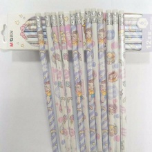 晨光铅笔AWP30854肉丸子HB六角木杆铅笔 12支/盒