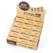 真彩美术专用橡皮 4240 4B 30块/盒