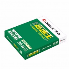 齐心晶纯高速王白色复印纸C4784-5 80g A4规格复印纸A4复印纸 5包  /件