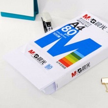 蓝晨光多功能白色复印纸APYVQ961 80g A4规格复印纸A4复印 5包/件