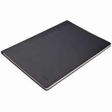 晨光皮面笔记本APYLL488(雅致办公) B5-76页 雅纹黑色