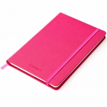 齐心皮面笔记本C5806 48K-98张 70g米黄 红色