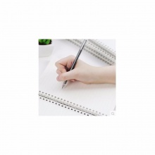 喜通线圈本D16-690 16K(25*17.5) 白色/黑色 PP绑带线圈本，特殊插袋设计，方便收集资料，可以存放票据，支票，银行卡等多种用途！