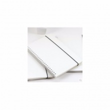 喜通线圈本D16-690 16K(25*17.5) 白色/黑色 PP绑带线圈本，特殊插袋设计，方便收集资料，可以存放票据，支票，银行卡等多种用途！