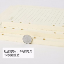 喜通皮面笔记本活页芯16-26A B5-26孔250*175mm 90页道林纸