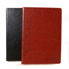 喜通 A25-845 皮面笔记本 A5-200页 棕色 封面选用优质PU面料 内芯采用80克米黄道林纸