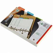 齐心活页芯CA703个人管理专用替芯 A7-100张