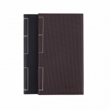 卓能皮面笔记本ZN-2503 25K（20.5*14.3）棕色 PU面料