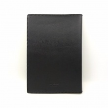 华岁软皮皮面笔记本48003 48K-110张 黑色 70g米黄纸缝线包角