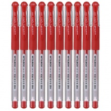 三菱 UM-151 水性财务签字笔 0.38MM 红色 10支/盒