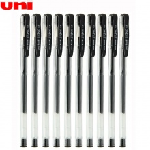 三菱 UM-100 水性签字笔 0.5MM 黑色 10支/盒
