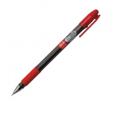 橘林 J-505 黑珍珠中性笔 0.5mm-红色 12支/盒