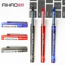 爱好 X50 直液式走珠笔 0.5mm 黑色 12支/盒