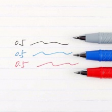 晨光 AGP13902 经典办公中性笔 黑色/蓝色/红色 0.5mm 12支/盒