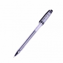 晨光 GP0096 特细财务中性笔 0.28mm 透明杆 黑色 12支/盒