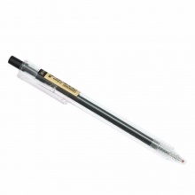 晨光 AGP87902 优品系列按动中性笔 0.5mm 子弹头 透明杆 黑色/蓝色/红色/纯蓝 12支/盒