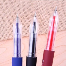 晨光 GP1660-2 中性笔大容量 0.5mm 针管 黑色/蓝色/红色 12支/盒