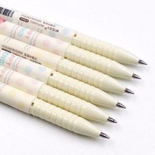 晨光 AKPA9002 热可擦中性笔 0.5mm卡通子弹头 晶蓝/黑色/红色 12支/盒