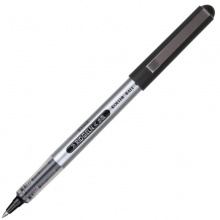 得力 S656 直液式走珠签字笔 0.5mm 子弹头 黑色 12支/盒