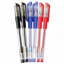 齐心经典办公中性笔 GP6600 0.5mm 黑色 /红色/蓝色 12支/盒