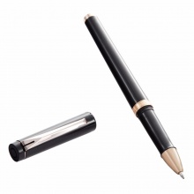 齐心商务中性笔 GP5110 1.0mm 芯黑色 壳黑色/白色 12支/盒