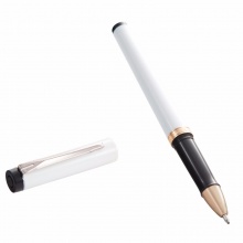 齐心商务中性笔 GP5110 1.0mm 芯黑色 壳黑色/白色 12支/盒