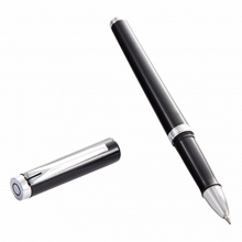 齐心商务中性笔 GP5107 0.7mm 芯黑色 壳黑色/白色 12支/盒
