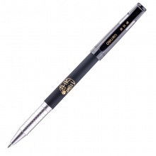 得力 S116 考试中性笔 子弹头 0.5mm 黑色 12支/盒