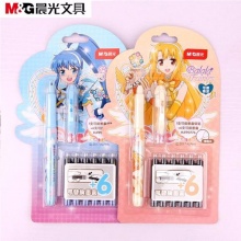 晨光钢笔HJFP0776巴拉拉小魔仙 1支钢笔+6支墨囊 可擦晶蓝/可擦纯蓝/可擦墨蓝/黑色 壳颜色随机 24卡装/盒