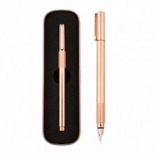 晨光优品金属钢笔AFPY1705 EF尖0.38mm男女通用 黑色/灰色/玫瑰金