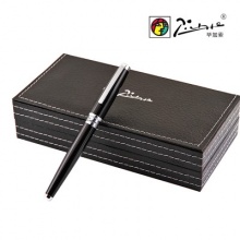 毕加索 PS-918 宝珠笔 纯黑银夹 礼盒包装