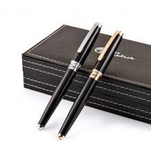 毕加索 PS-918 纯黑金夹宝珠笔 黑色 礼盒包装