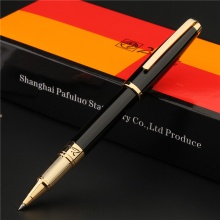 毕加索 PS-918 纯黑金夹宝珠笔 黑色 礼盒包装