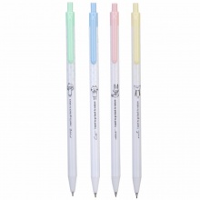 得力自动铅笔S342 0.5mm/S343 0.7mm外壳彩色混色4色随机 36支/盒