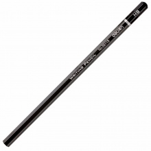 得力高级书写铅笔58114-HB 灰杆 50支/筒