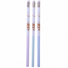 得力铅笔卡通熊58133-HB/58134-2B 带橡皮头ET筒装 混 30支/筒