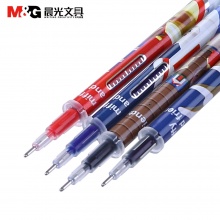 晨光 MF2907 中性笔芯 米菲3D全针管0.38mm黑/红色/墨兰 20支/盒