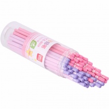 得力书写铅笔S928-HB/S929-2B 混色 50支/桶