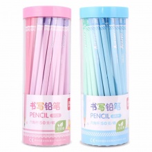 得力书写铅笔S928-HB/S929-2B 混色 50支/桶