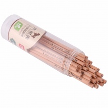 得力书写铅笔S939-2H/S940-HB 原木色 30支/筒