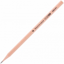得力书写铅笔S939-2H/S940-HB 原木色 30支/筒
