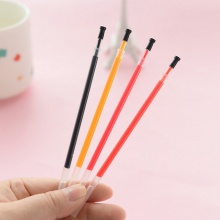 晨光 AGR64072 中性笔芯 红/黄/橙/黑/棕/绿/纯蓝/墨蓝/粉红/草绿/紫/天蓝0.38mm专用芯，配61702、62403 20支/盒