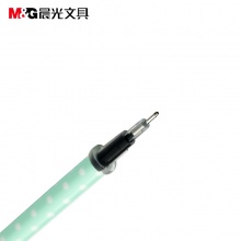 晨光 AGR640N8 中性笔芯 素纹 黑0.35mm 6支/套 24套/盒