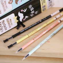晨光 4022-0.5mm/4021-0.35mm 陶瓷球珠中性笔芯玩味胡子 20支/盒