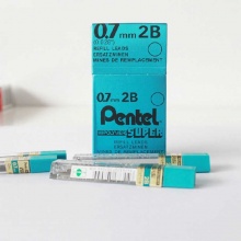 派通活动铅笔芯50-2B 0.7mm*60mm 12支/盒