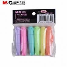 晨光荧光笔套装AHM24402荧之光 黄色/橙色/紫色/绿色/粉红/蓝色 6色套装