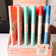 晨光 ASL36111（0.5mm）/ASL36112（0.7mm） 铅笔芯管初色 黑2B 36支/盒